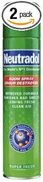 Neutradol super fresh room spray odour destroyer - 330ml for the price of 300ml - pack of 2
