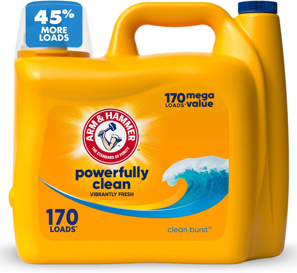 Arm & Hammer Liquid Laundry 170oz Clean Burst dual HE