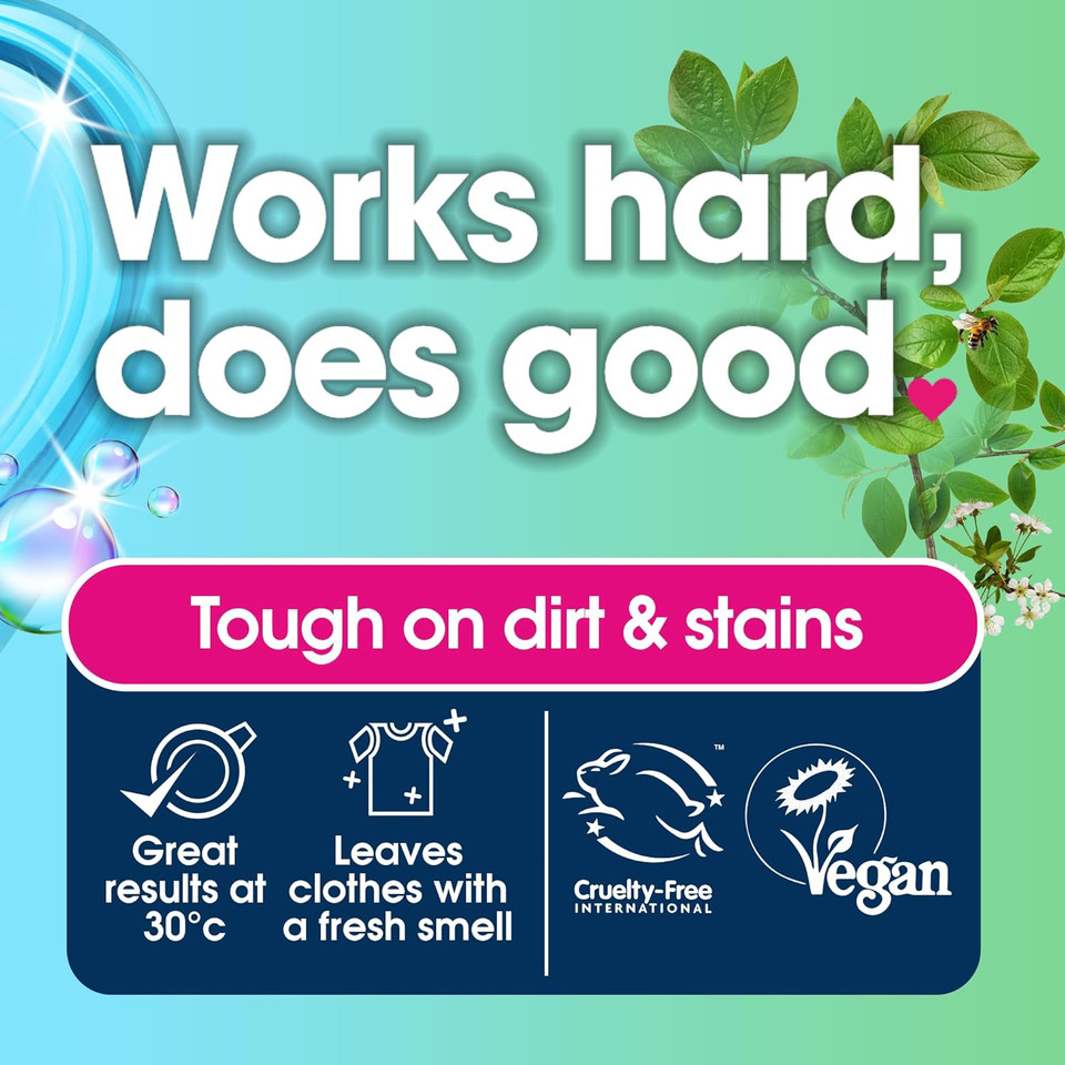 Ecozone Non-Bio Laundry Liquid, 1500ml, 18 Washes, Tough On Dirt