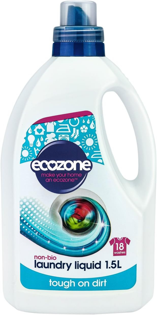 Ecozone | Non Bio Laundry Liquid | 6 x 1.5ltr