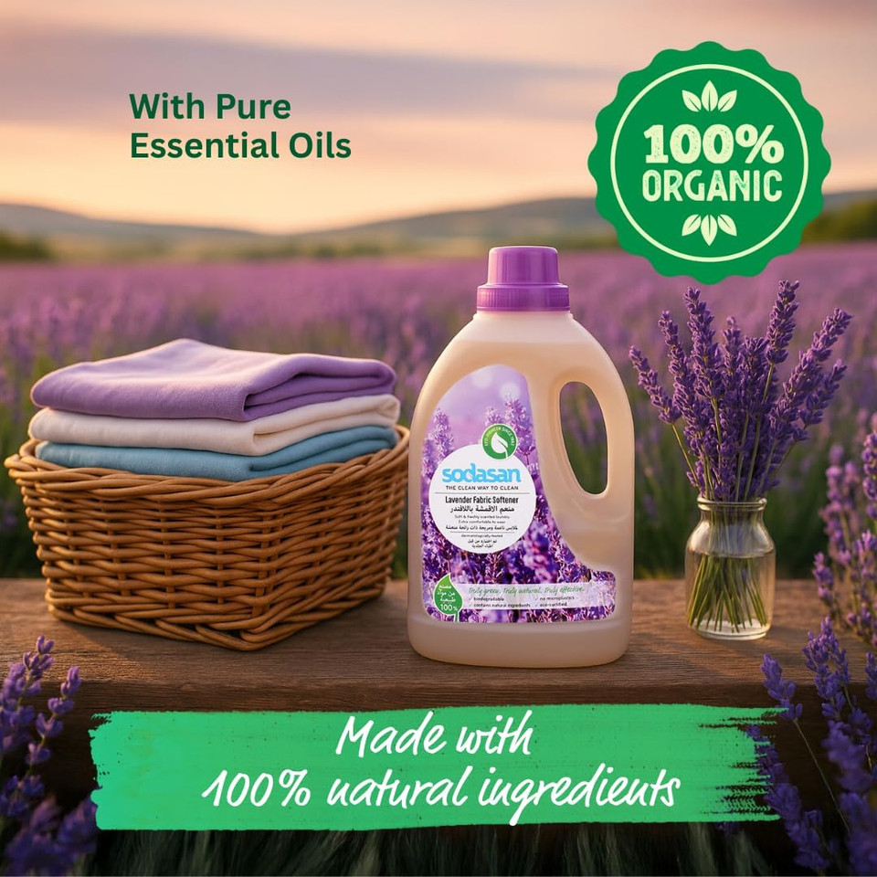 Sodasan Fabric Softener Lavender 750ml