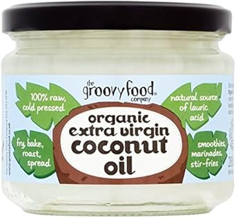 Groovy Food Organic Extra Virgin Coconut Oil 283ml - Pack of 6