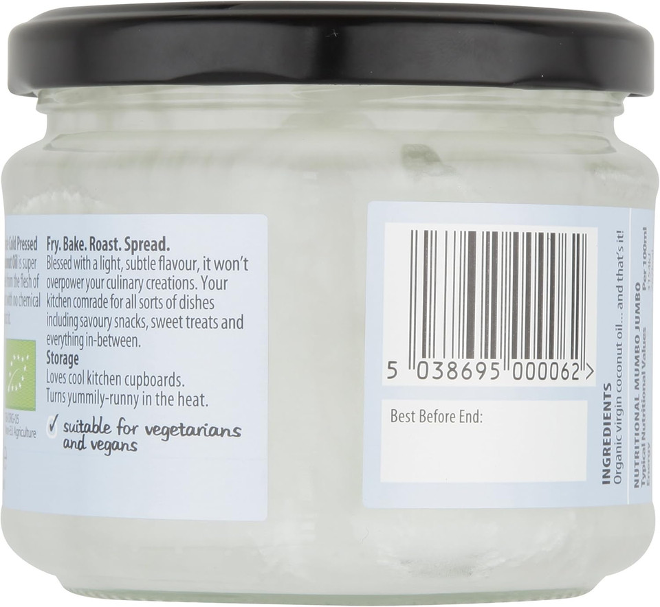 The Groovy Food Organic Virgin Coconut Oil, 283 ml