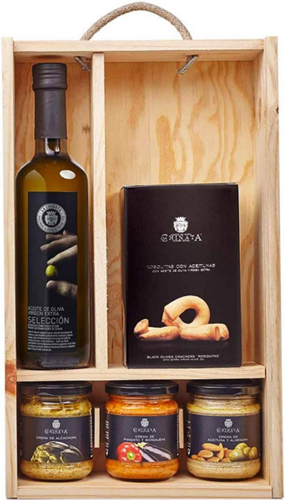 Small Gourmet Case (Wooden) - La Chinata