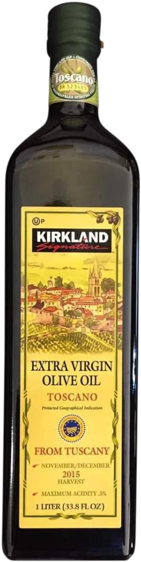 Kirkland Signature Extra Virgin Olive Oil Toscano (from Tuscany), 1 Liter