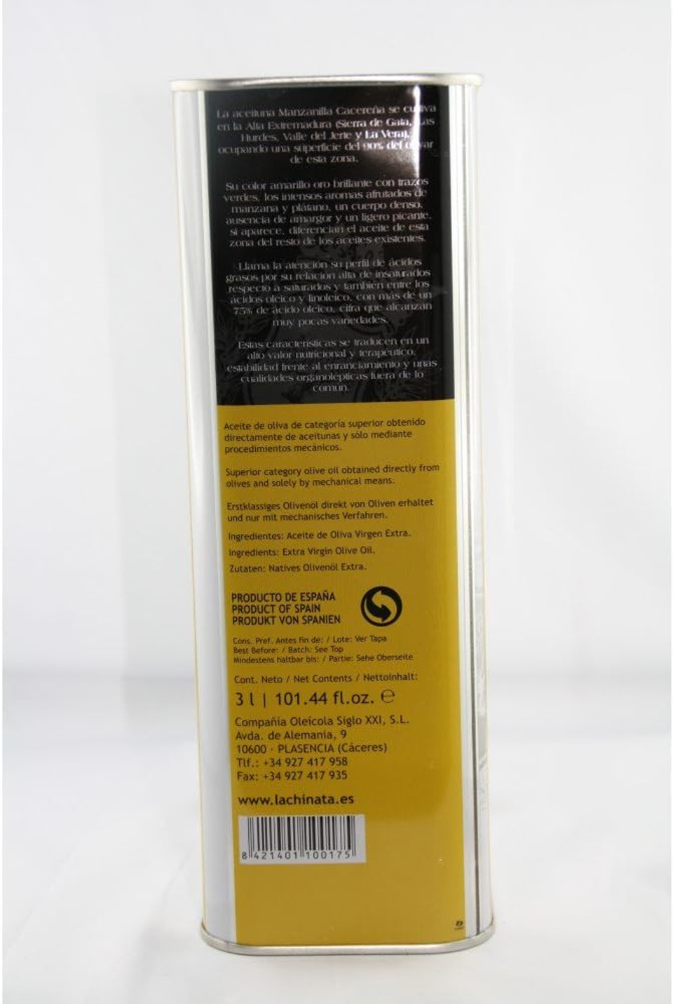 La Chinata Extra Virgin Olive Oil - 5000 ml