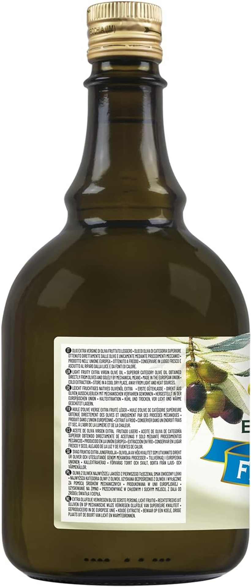 Le Terre di Colombo  European Extra Virgin Olive Oil, Extra Fruity, 1 L