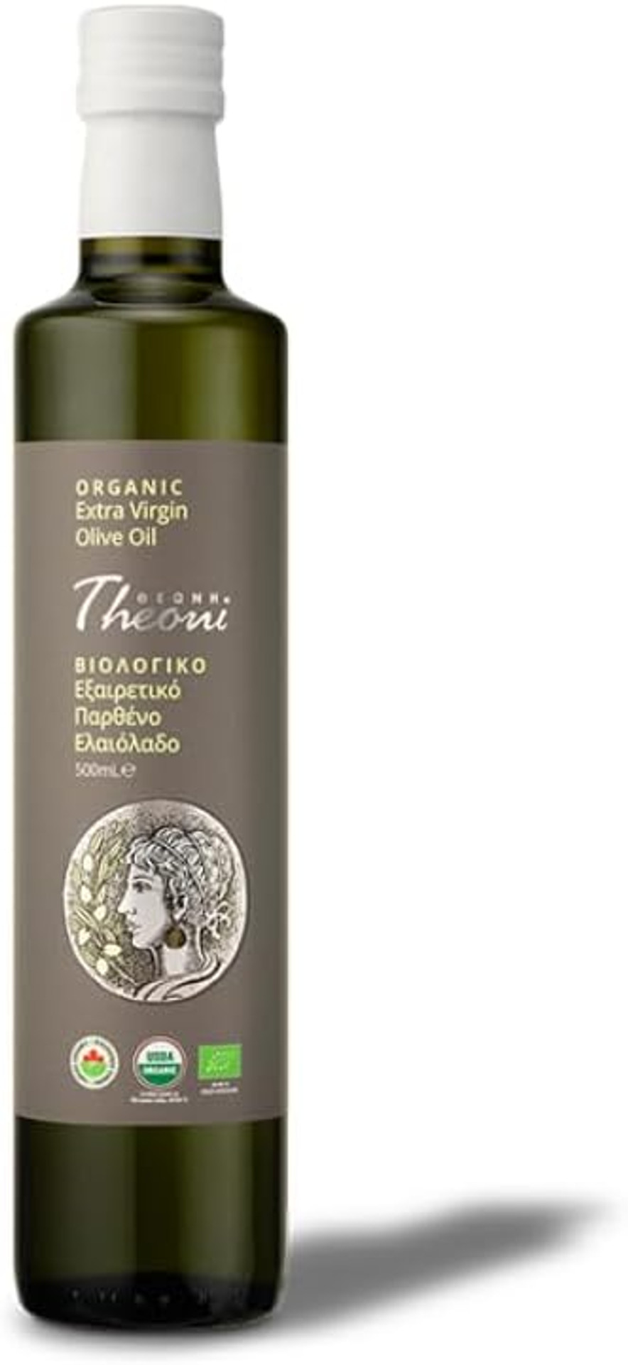 Theoni Extra Virgin Olive Oil | Cold Extraction | Acidity less than 0.3 | Premium Quality | 100% Pure | Ideal for Cooking | Salads | Dressings | By Lucky Boy - SAKA (5 Liter TIN)