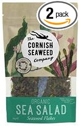 Cornish Seaweed Company | Organic sea Salad | 2 x 30g