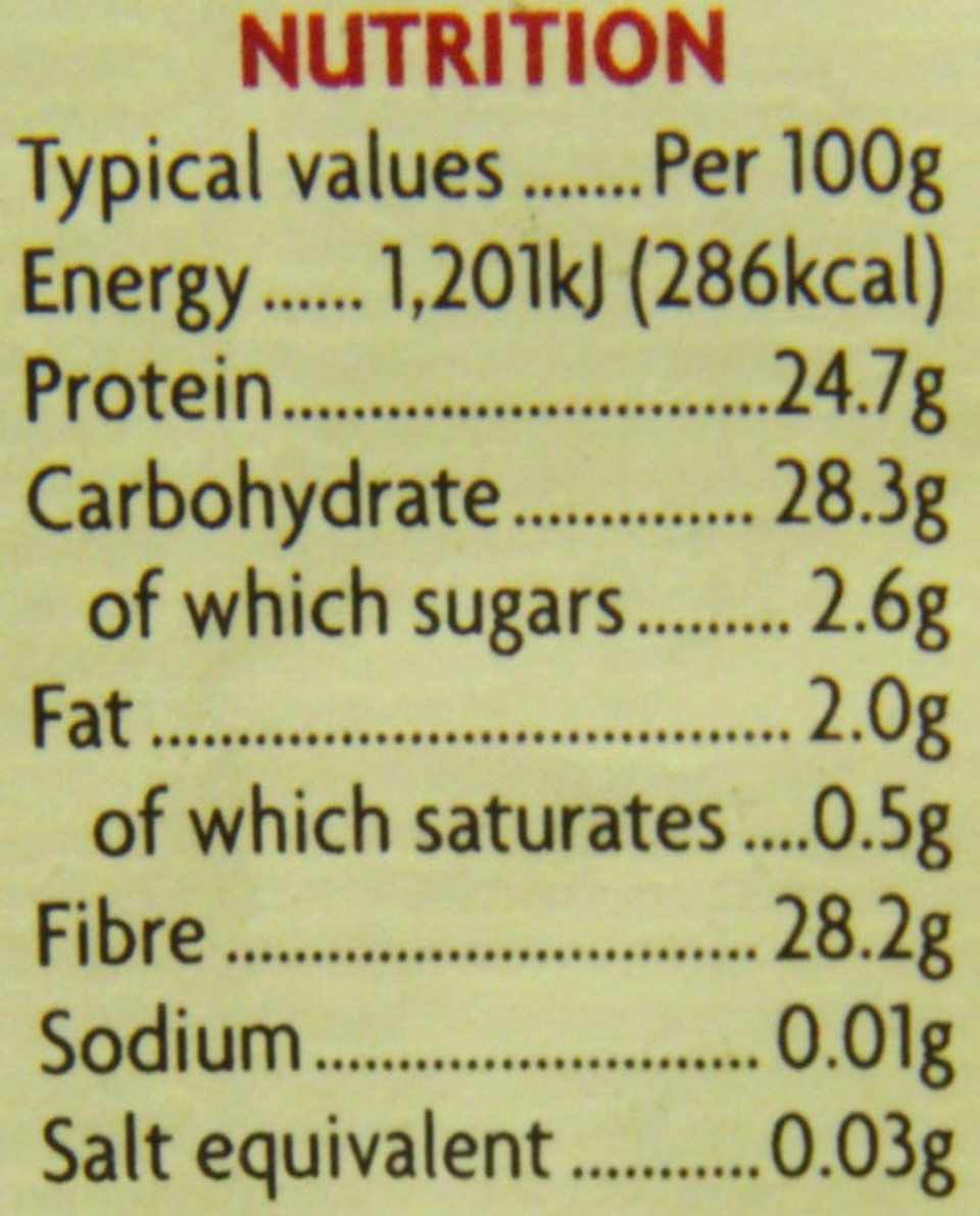 Hodmedod's Split Dried Fava Beans, 500 g