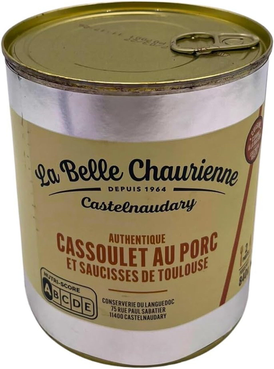 La Belle Chaurienne Pork Cassoulet 840gr