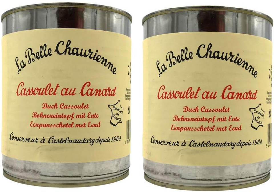 French Cassoulet With Duck - Cassoulet Au Canard La Belle Chaurienne - La Belle Chaurienne - 2 X 840