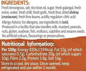 Thai Taste Tom Yum Paste (227g) - Pack of 2