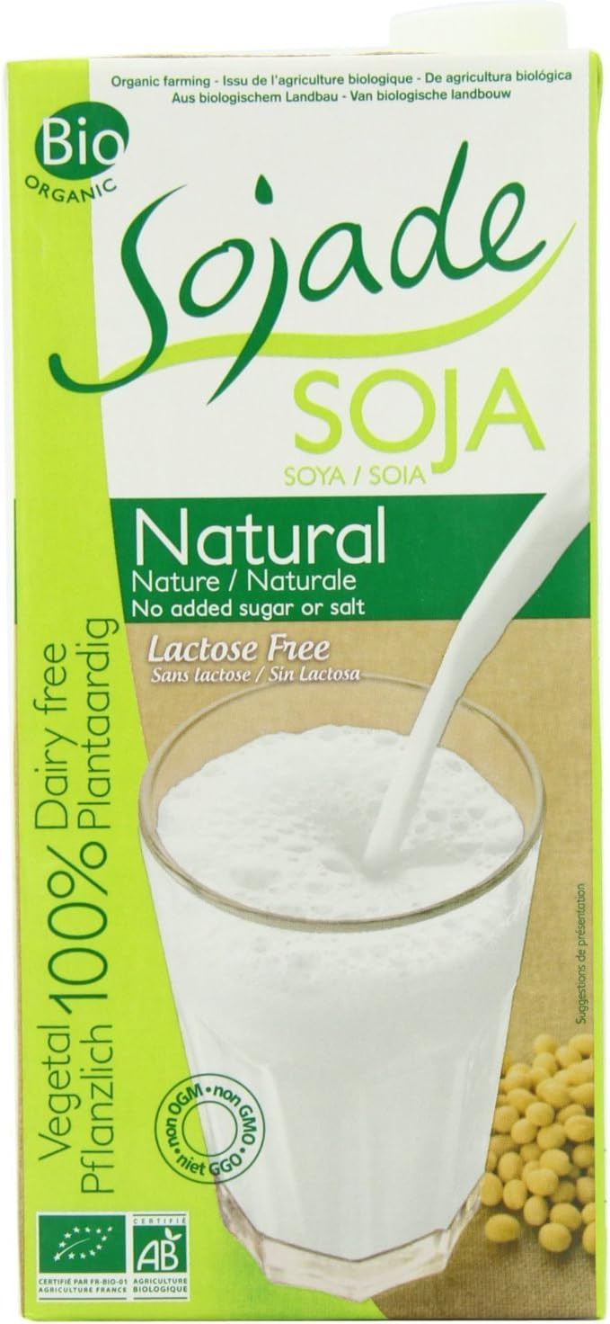 (2 Pack) - Sojade - Org Unsweetened Soya Drink | 1000ml | 2 PACK BUNDLE
