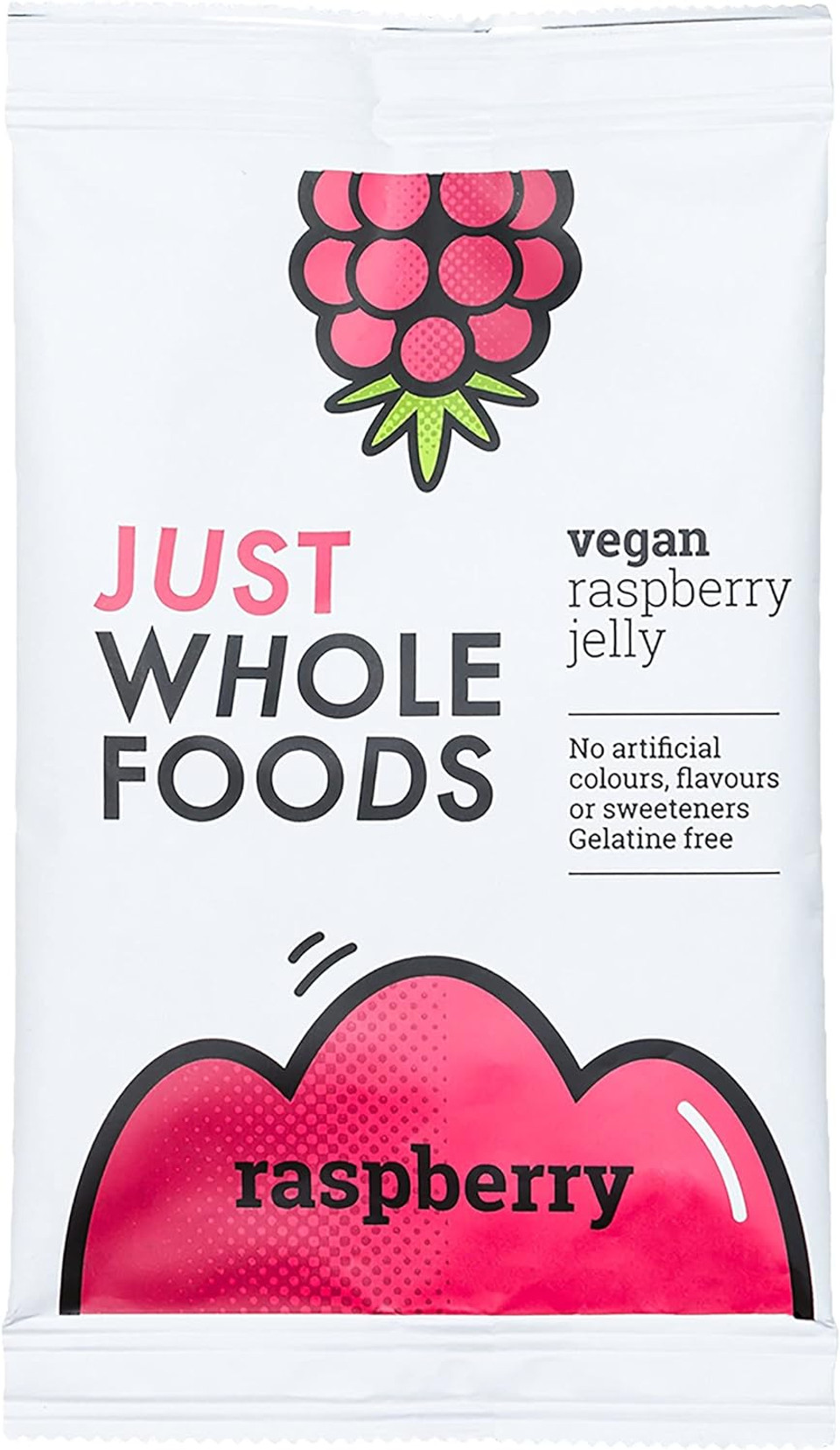 (Pack Of 8) - Raspberry Jelly Crystals | JUST WHOLEFOODS