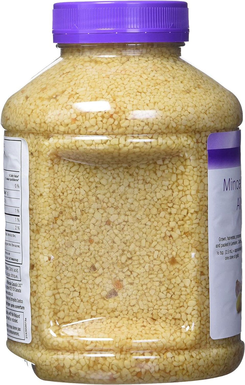 Kirkland Signature Minced California Garlic, 48 Ounce