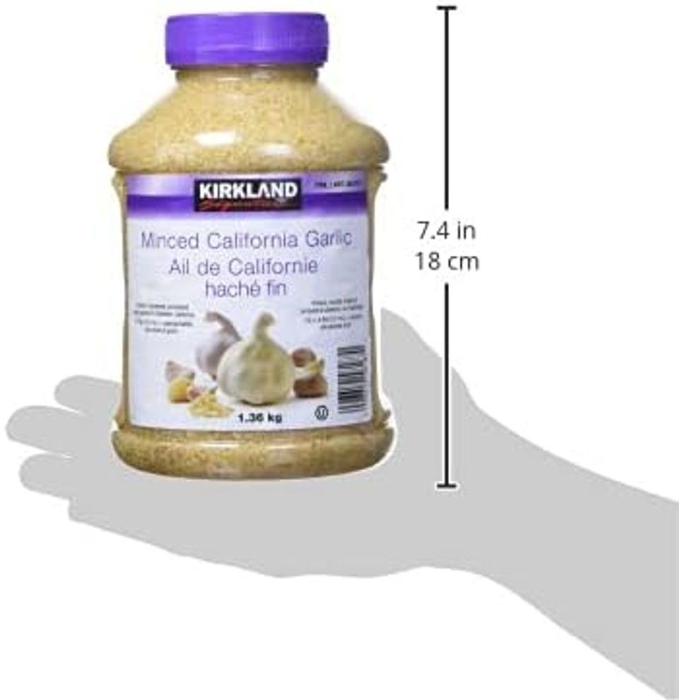 Kirkland Signature Minced California Garlic, 48 Ounce