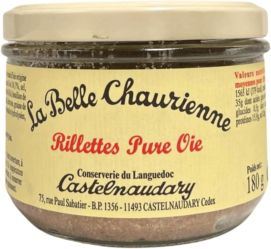 La Belle Chaurienne Goose Rillettes 180g x 6