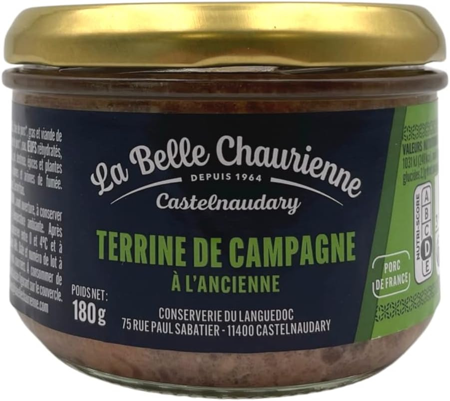 La Belle Chaurienne Farmhouse Terrine 180g x 2
