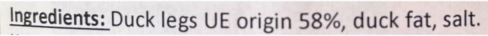 La Belle Chaurienne Confit Duck Legs 1250g x 2