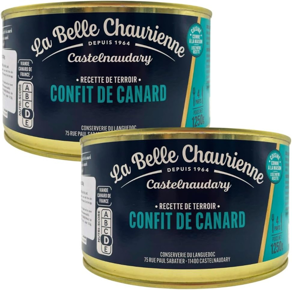 La Belle Chaurienne Confit Duck Legs 1250g x 2