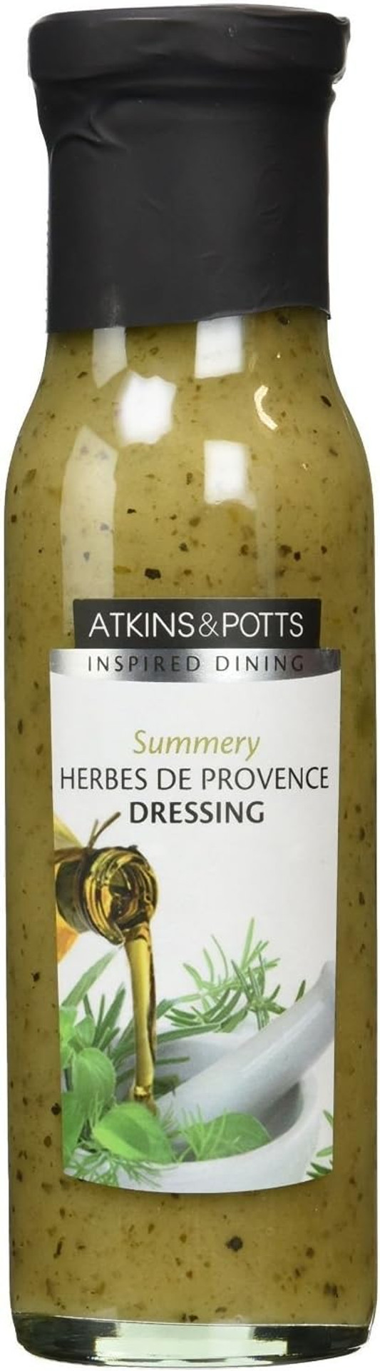 Atkins & Potts - Summery Herbes de Provence Dressing - 220g