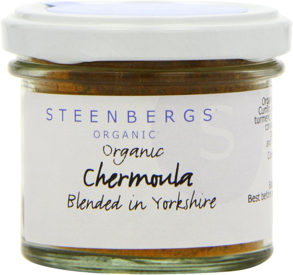 Steenbergs Organic Chermoula Spice Blend Standard Jar 47g