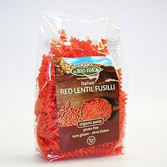 La Bio Idea | Red lentil Fusilli | 9 x 250g