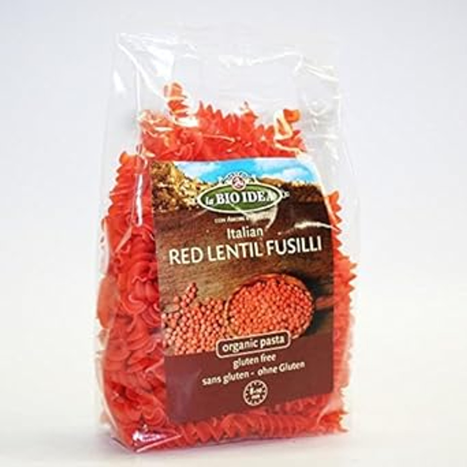 La Bio Idea | Red lentil Fusilli | 7 x 250g