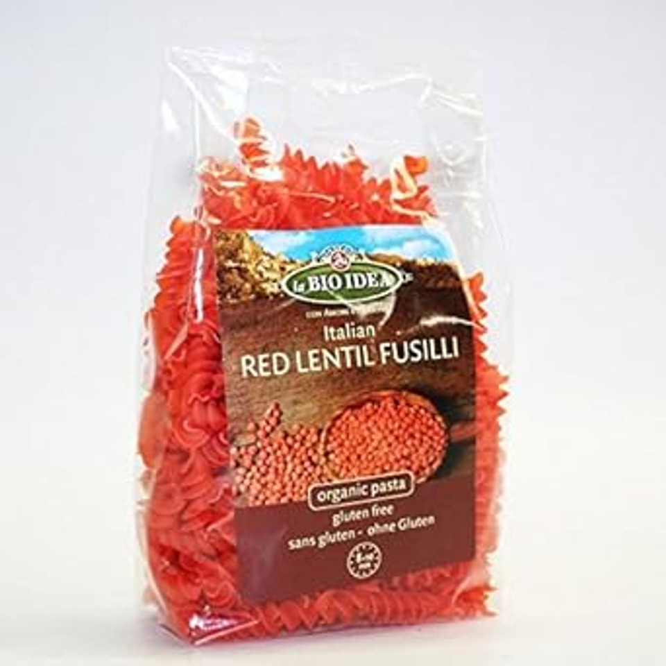 La Bio Idea | Red lentil Fusilli | 12 x 250g
