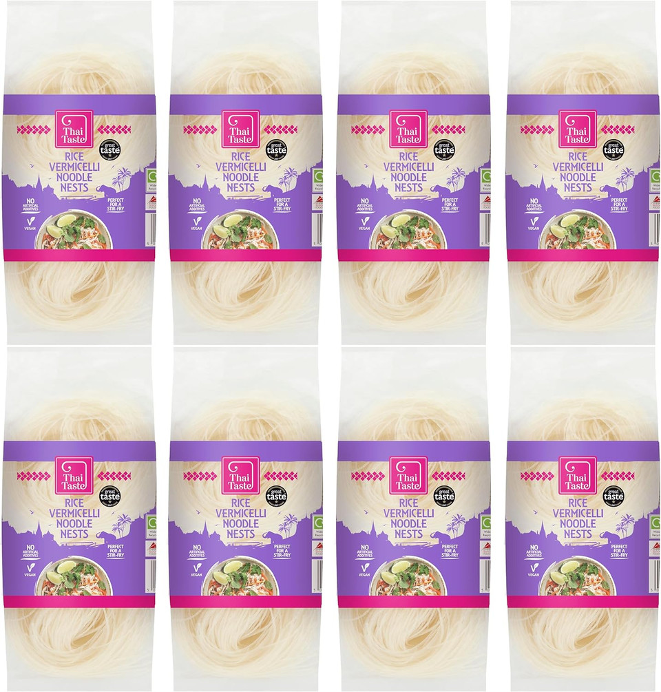 Thai Taste - Rice Vermicelli Noodle Nests - Sen Mee - 200g (Case of 8)