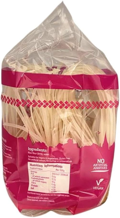 Thai Taste Folded Rice Noodles, 200 g