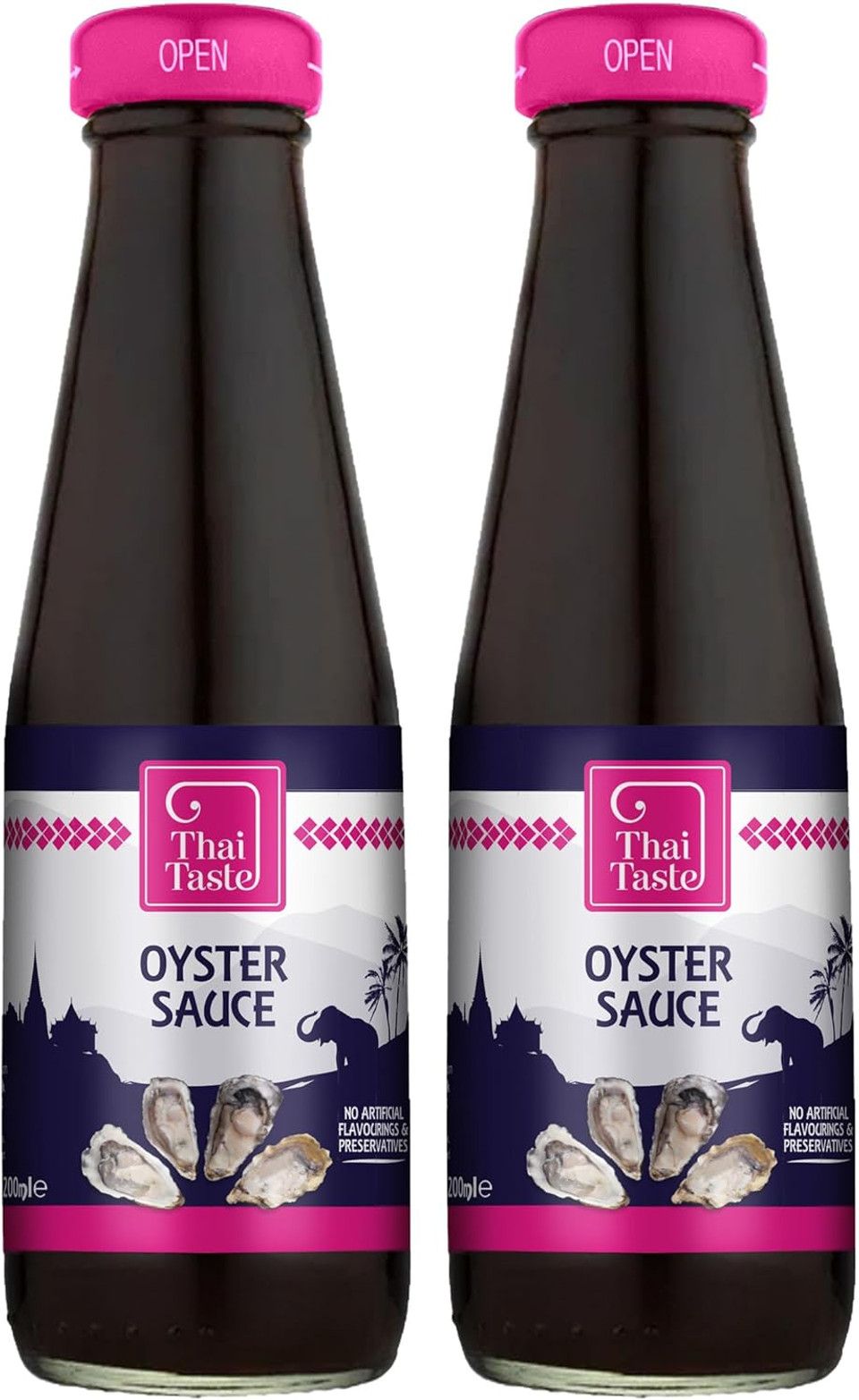 Thai Taste Oyster Sauce 200ml - Pack of 2