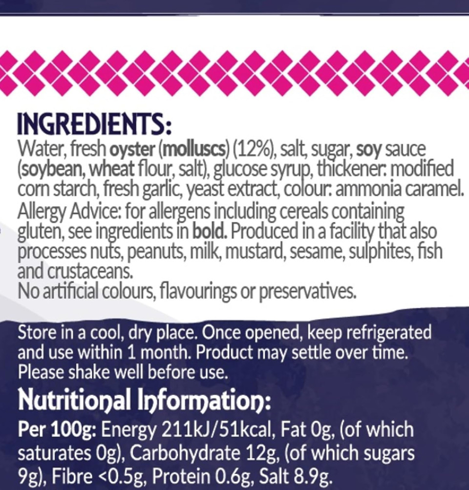 Thai Taste Oyster Sauce 200ml - Pack of 2