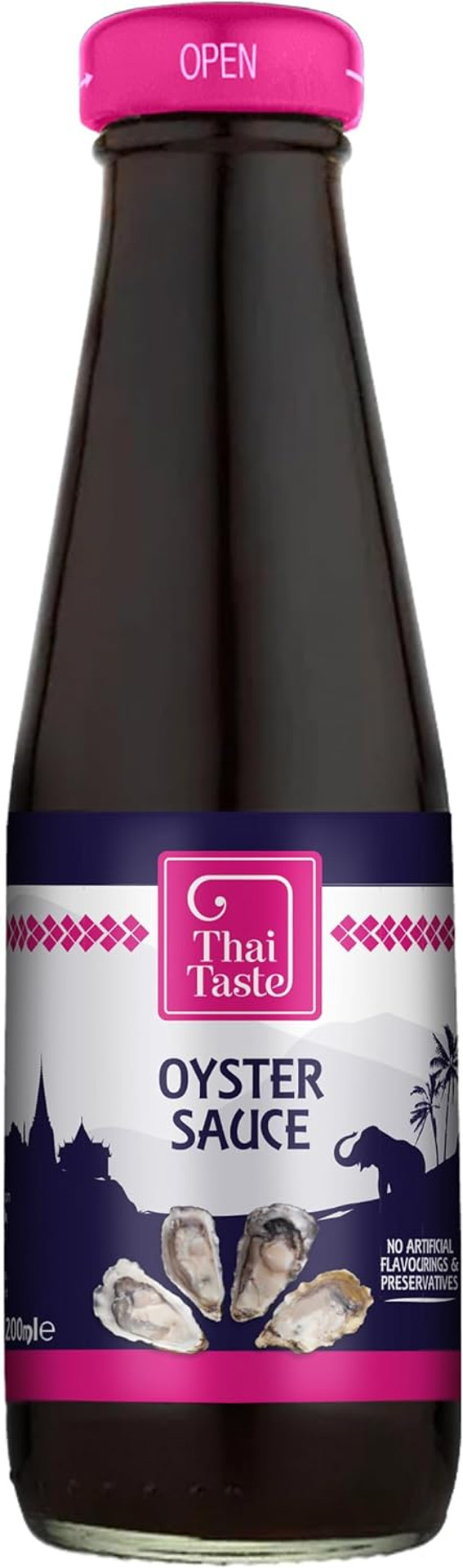 Thai Taste Oyster Sauce 200ml - Pack of 2