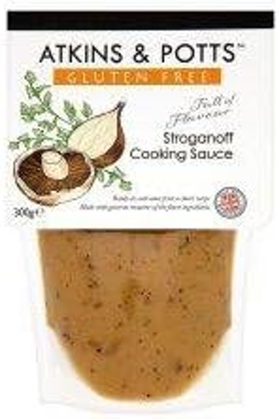 Atkins & Potts Gluten Free Stroganoff Cooking Sauce 300G