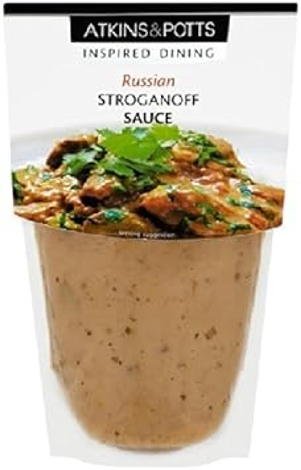 Atkins & Potts Free From Stroganoff Sauce 350 g by Atkins & Potts