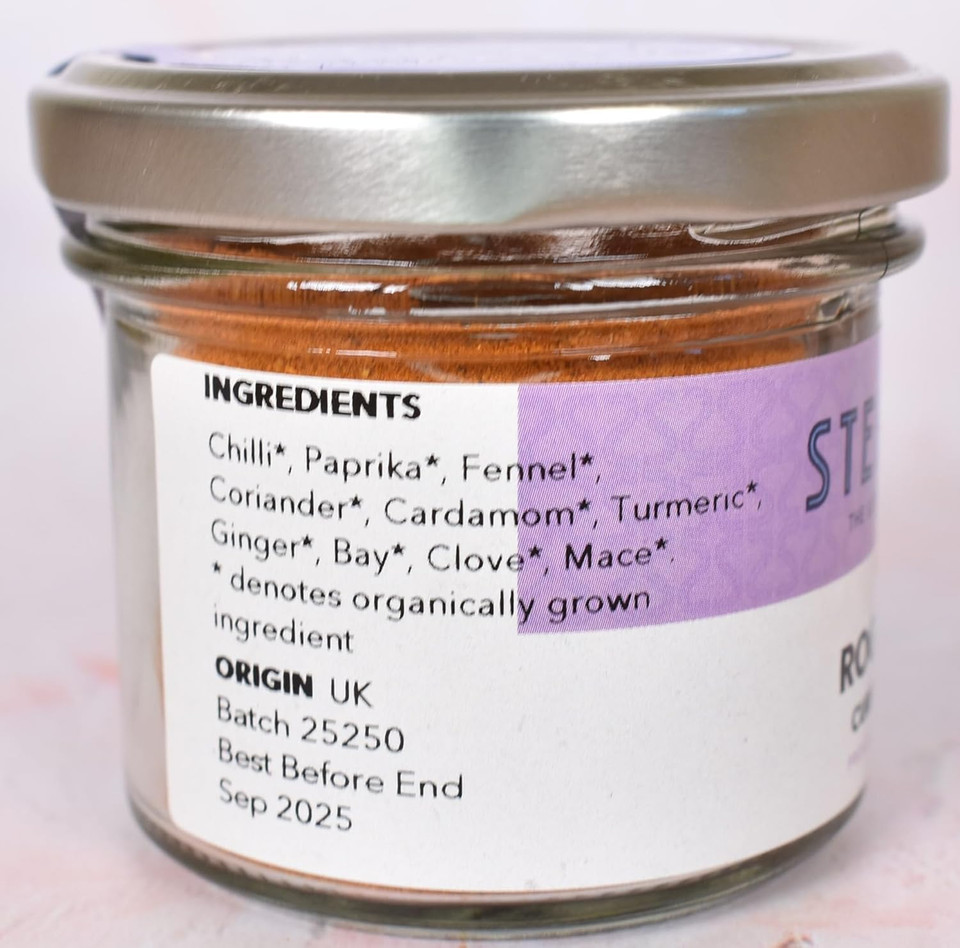 Steenbergs Organic Rogan Josh Curry Mix Standard 40g