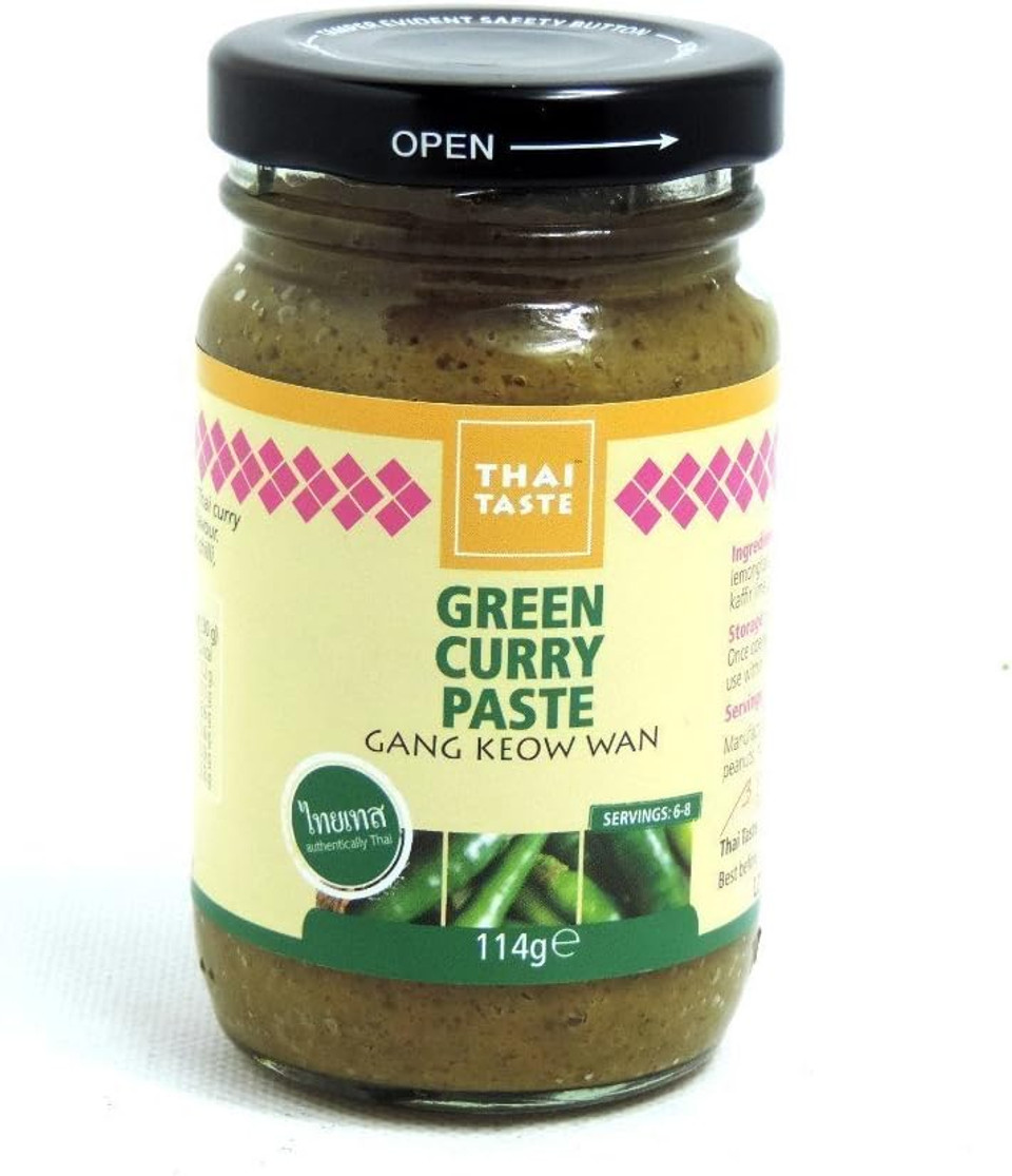 Thai Taste Keow Wan Green Curry Paste 114g (Pack of 4)