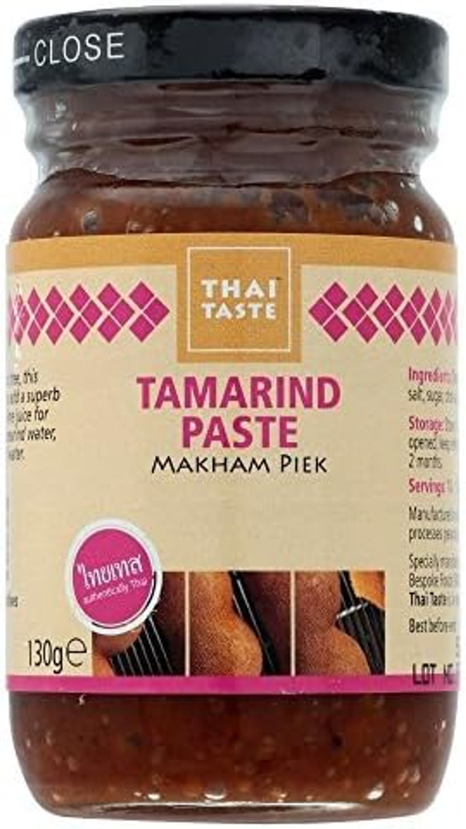 Thai Taste Tamarind Paste (130g) by Thai Taste