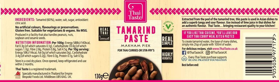 Thai Taste Tamarind Paste, 130g