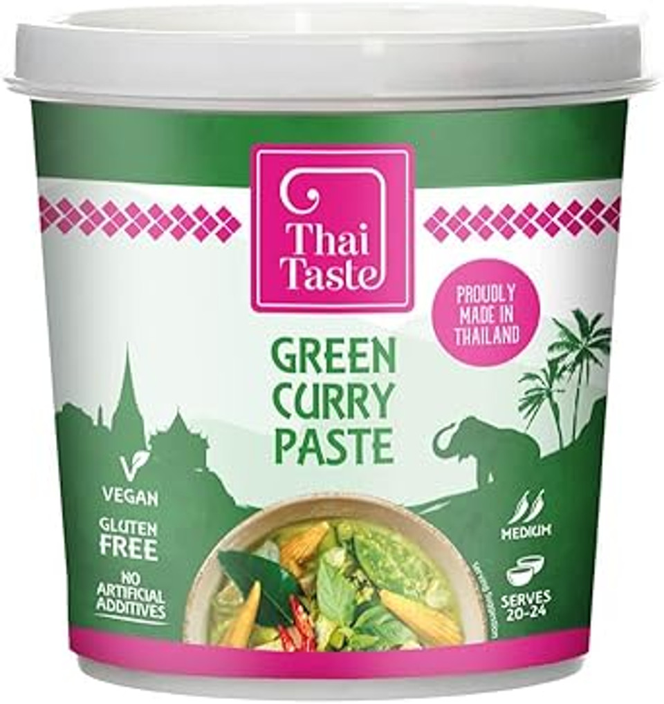 Thai Taste Red & Green Curry Paste 400g