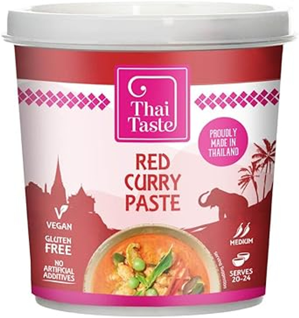 Thai Taste Red & Green Curry Paste 400g
