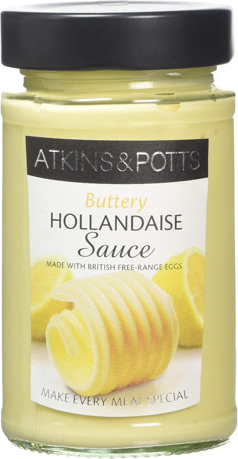 Atkins & Potts | Hollandaise Sauce | 6 x 205g