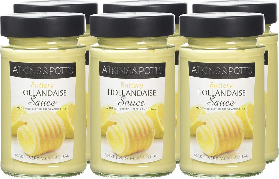 Atkins & Potts | Hollandaise Sauce | 6 x 205g