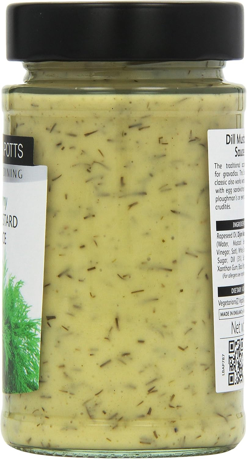 Atkins & Potts Dill Mustard Sauce, 200 g