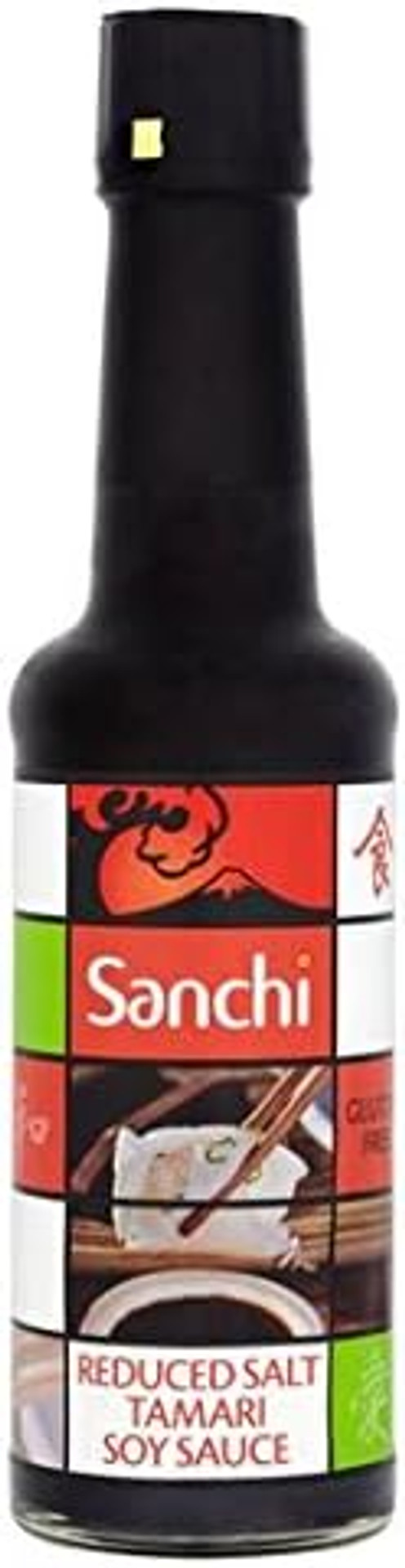 Sanchi Tamari Soy Sauce Reduced Salt Gluten Free 150ml