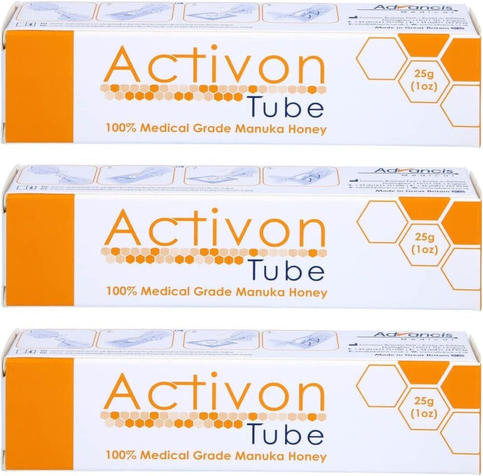 Activon Medical Grade Manuka Honey 25g (Pack of 3) by Activon