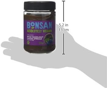 Bonsan Organic Vegan Mylk Hazelnut Cocoa Spread, 350 g, (Pack of 6)