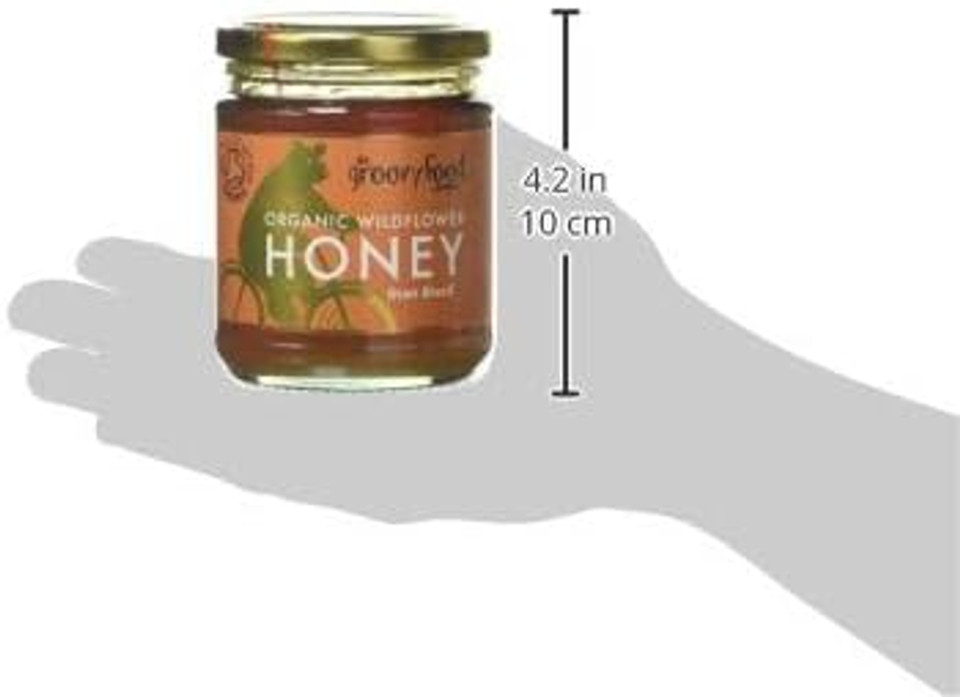 The Groovy Food Company Organic Brazilian Wildflower Honey, 340 g